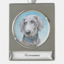 Search for weimaraner christmas tree decorations Grey