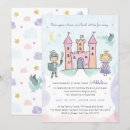 Search for knights and dragons party invitations Royal