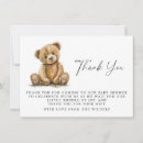 Search for baby boy note cards Teddy bear