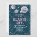 Search for out of this world birthday invitations Planets