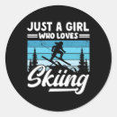 Search for love skiing stickers Strength
