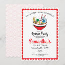 Search for soup party invitations Ramen