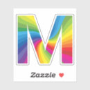Search for rainbow letters stickers Cute