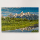 Search for grand teton national park puzzles Mountain range