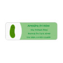 Search for pickle return address labels Funny