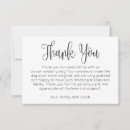 Search for thank you wedding invitations Script