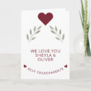 Search for grandparents to be cards Watercolor