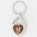 Search for twisted heart key rings Girly