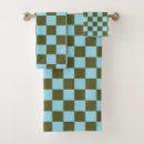 Search for blue check gingham bath towels Chequered