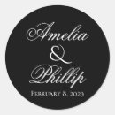 Search for elegant black and white stickers Calligraphy