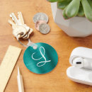 Search for elegant teal key rings Chic