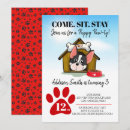 Search for come sit stay invitations Girl