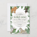 Search for wild adventure invitations Safari