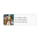 Search for deliver to return address labels Santa claus