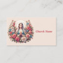 Search for virgin business cards Jesus