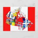 Search for canadian map postcards Canada