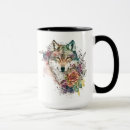 Search for watercolor wolf mugs Wolves