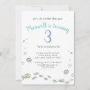 Search for turning 3 invitations Cute