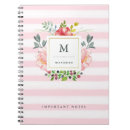 Search for floral notebooks blush pink