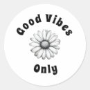 Search for good vibes only stickers Black