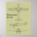 Search for messerschmitt bf 109 posters Airplane