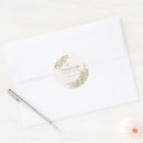 Search for traditional wedding stickers White and gold