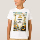 Search for trucks kids tshirts Excavator