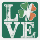 Search for lucky green stickers Shamrock