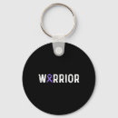Search for epilepsy purple ribbon key rings Warrior