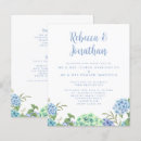 Search for green hydrangea wedding invitations Dusty blue