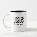 Search for jesus loves you mugs God