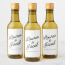 Search for anniversary wine labels Black and white
