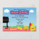 Search for summer cookout invitations Barbecue