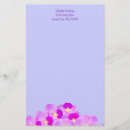 Search for orchid stationery paper Feminine