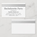 Search for silver hen party invitations Bride to be