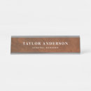 Search for wood name plates Rustic