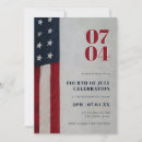 Search for blue flag invitations Stars and stripes