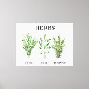 Search for herb canvas prints Garden