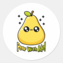 Search for cute pear stickers Funny
