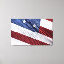 Search for service canvas prints Red white and blue