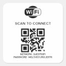 Search for wifi stickers Qr code
