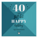 Search for fortieth posters Forty
