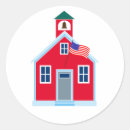 Search for red house stickers Colourful