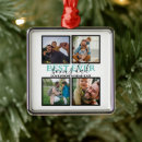 Search for fathers christmas tree decorations Family photo