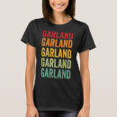 Search for garland tshirts Arkansas