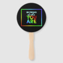 Search for pride hand fans Rainbow