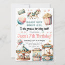 Search for carousel party invitations Festival