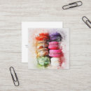 Search for macaron business cards Cookies