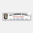 Search for division bumper stickers Screaming eagles
