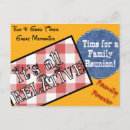 Search for family reunions postcards invitations Summer